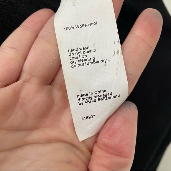 Akris Punto Wool Layered Knit Pullover size US2 - Picture 7 of 8